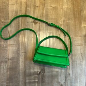 Vibrant Green Mini Bag with Versatile Straps